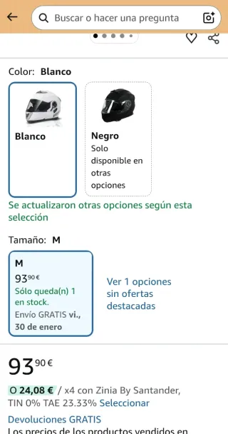 Casco modular Speedway 1970 Osma Talla S (NUEVO)