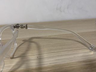 Occhiali Chrome Hearts trasparenti argento