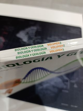 Libro a ESTRENAR Biología y Geología 4 ESO, Bruño