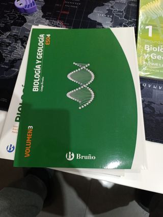 Libro a ESTRENAR Biología y Geología 4 ESO, Bruño