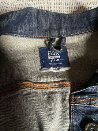 Cazadora vaquera Bershka azul