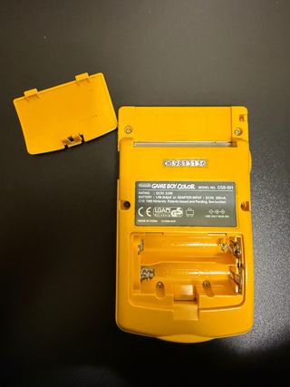 Game Boy Color Amarilla (Funciona)
