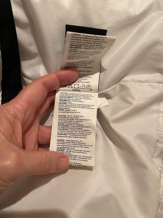 Plumífero Roxy Blanco y Gris