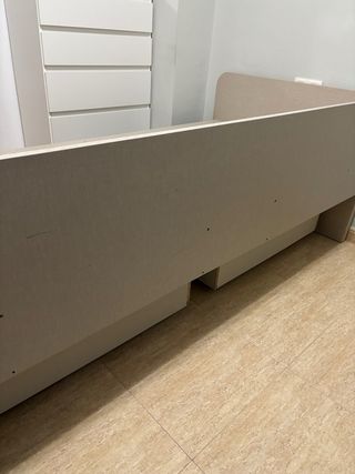 Base de cama 1 plaza con cajones