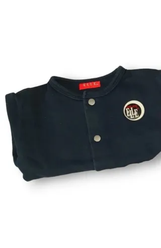 Felpa blu Elle bambina