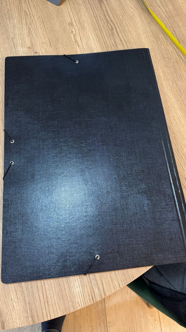 Carpeta Negra Din A3