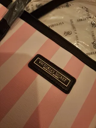Bolso de rayas Victoria Secret