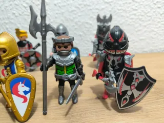 Figuras Playmobil Guerreros Medievales