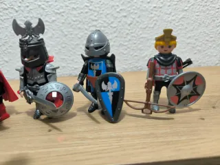 Figuras Playmobil Guerreros Medievales