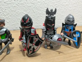Figuras Playmobil Guerreros Medievales