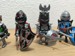 Figuras Playmobil Guerreros Medievales