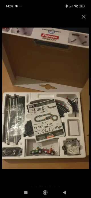 Carrera GO!!! Mario Kart Wii Circuito