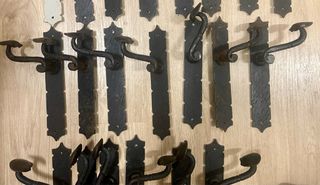 Manillas de puerta de hierro forjado