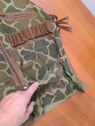 Chaleco de caza camuflaje