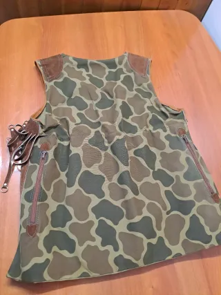 Chaleco de caza camuflaje