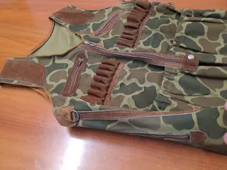 Chaleco de caza camuflaje