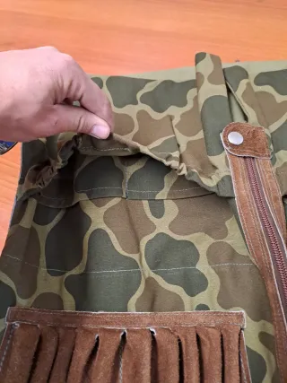 Chaleco de caza camuflaje