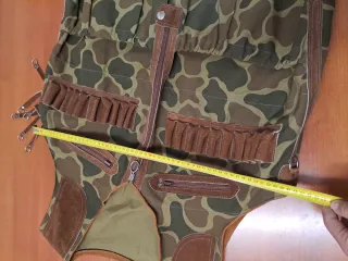 Chaleco de caza camuflaje