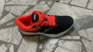 Scarpe da running Joma nere e arancioni