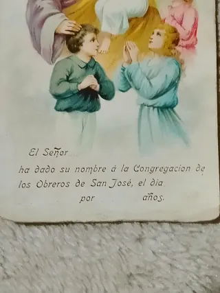 Medalla San José Obreros Congregación