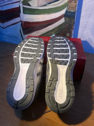 Nike P-6000 GS Plata/Blanco