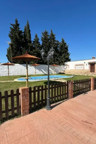 Sombrilla de playa y piscina