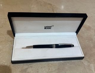 Bolígrafo Montblanc Negro Resina- nuevo.