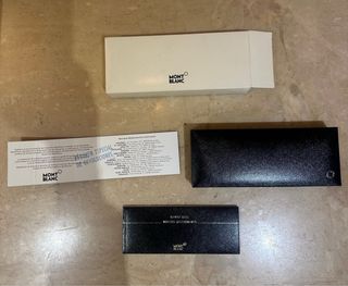 Bolígrafo Montblanc Negro Resina- nuevo.