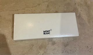 Bolígrafo Montblanc Negro Resina- nuevo.