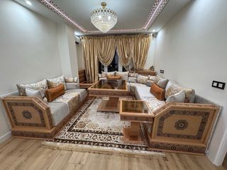 Sofá modular estilo marroquí beige