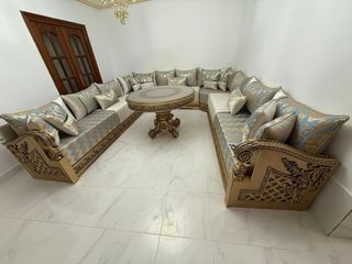 Sofá modular estilo marroquí beige