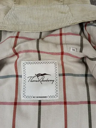 Abrigo pana Thomas Burberry Beige