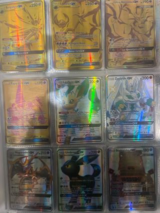 Colección Cartas Pokémon GX