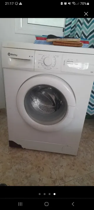 Lavadora para piezas