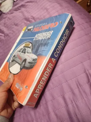 Lote libro y test preguntas  autoescuela