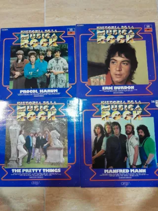 Lote número 2: 4 Vinilos Rock