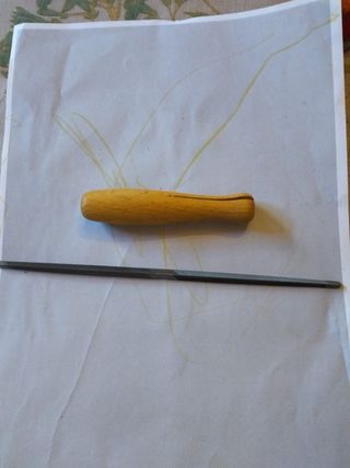 Lote de limas Triangulares