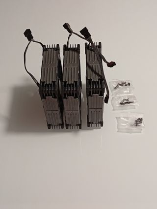 3 Ventiladores PC 120mm