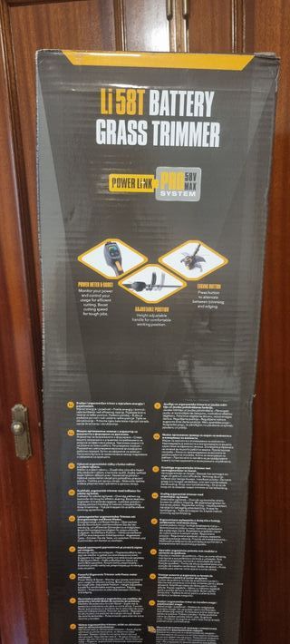 Desbrozadora McCulloch con Batería