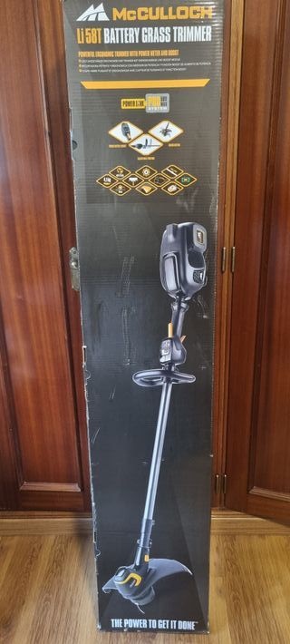 Desbrozadora McCulloch con Batería