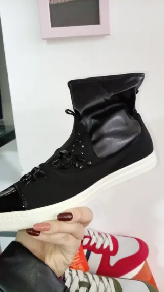 Stivaletto Guardiani Nero con Strass