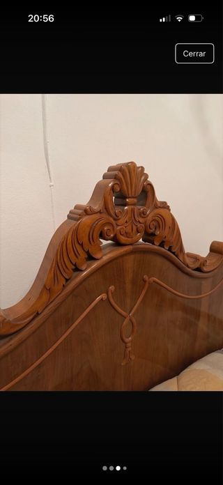 Habitación estilo antiguo madera y cristal