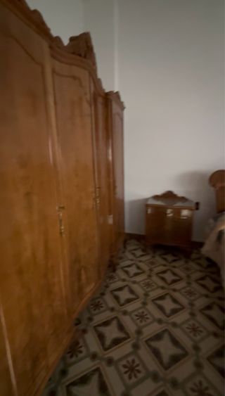 Habitación estilo antiguo madera y cristal