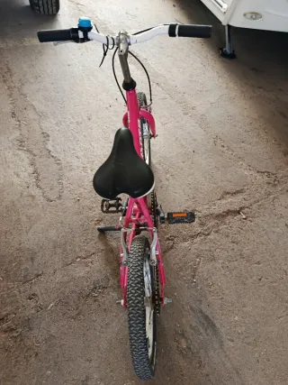 Bicicleta infantil rosa