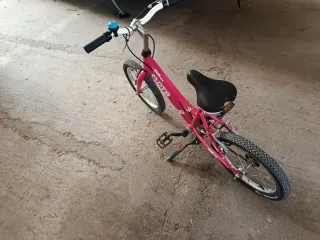 Bicicleta infantil rosa