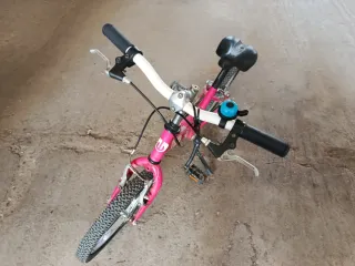 Bicicleta infantil rosa