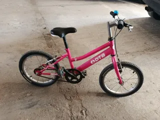 Bicicleta infantil rosa