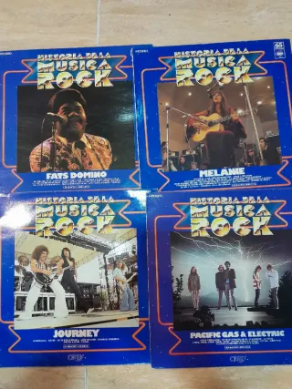 Lote número 3: 4 Vinilos Rock