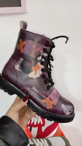 Stivaletti Cafènoir con fantasia