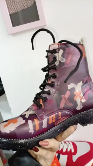 Stivaletti Cafènoir con fantasia